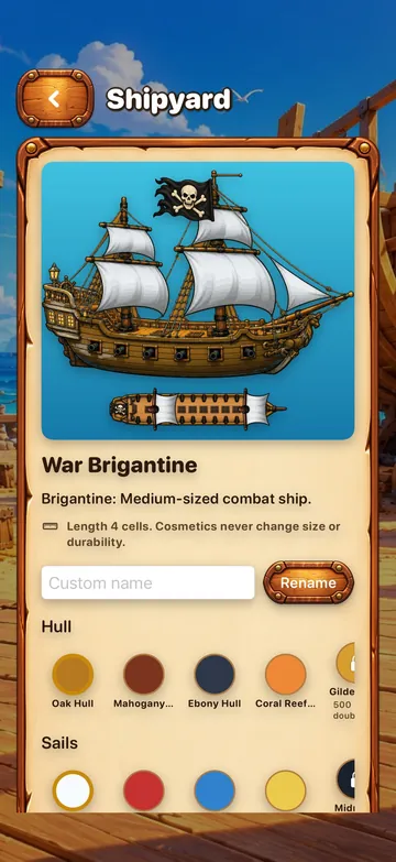 Paint and fit your flagship